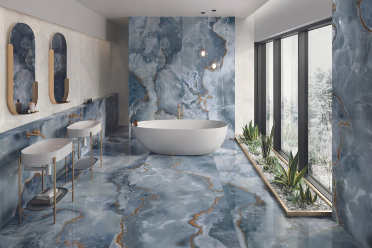 The Charms Of Blue Tiles