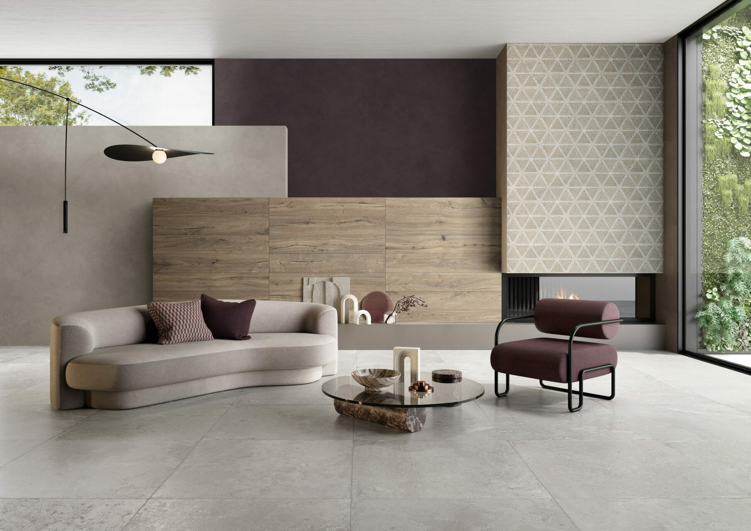Hexham Grey Natural Porcelain
