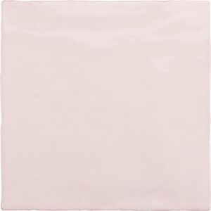 Monaco Zellige Rose Pink Square Glazed Ceramic (Sample)