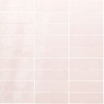 Monaco Glazed Rose Pink Ceramic Bricks