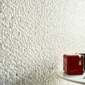 Roma Statuario Grey/Gold Mat Hexagon Porcelain (Sample)